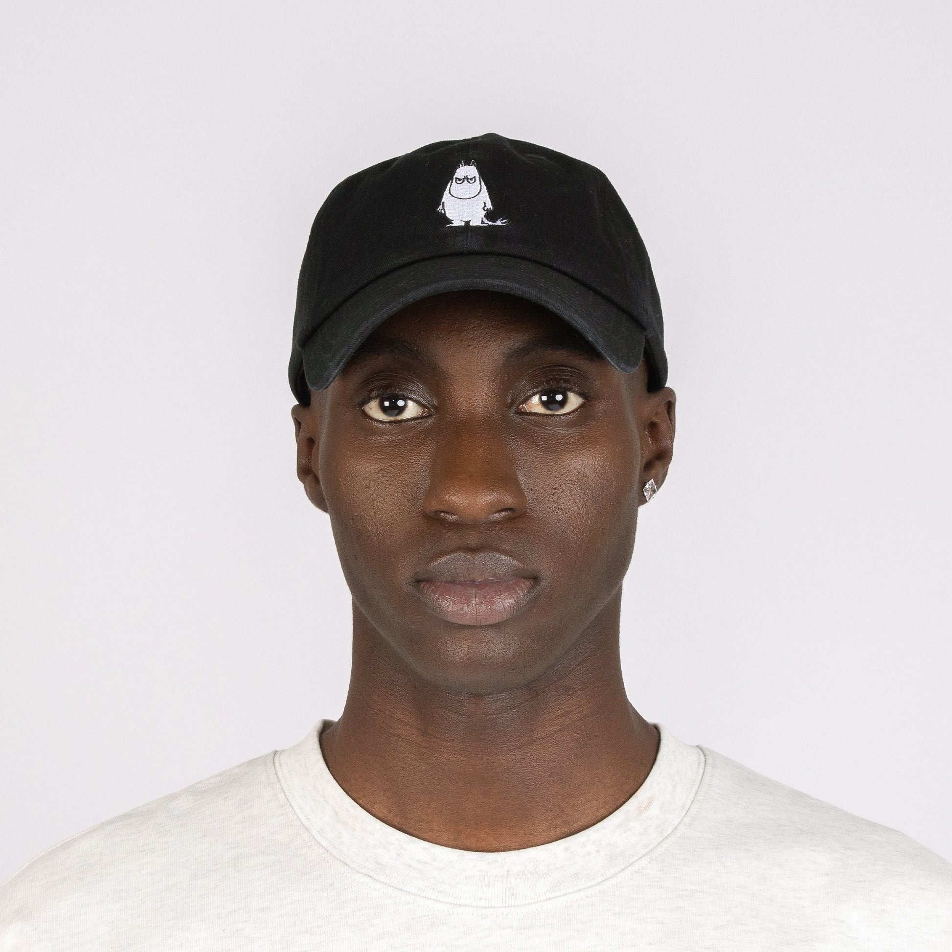 Moomintroll Grumpy Dad Cap Adult - Black
