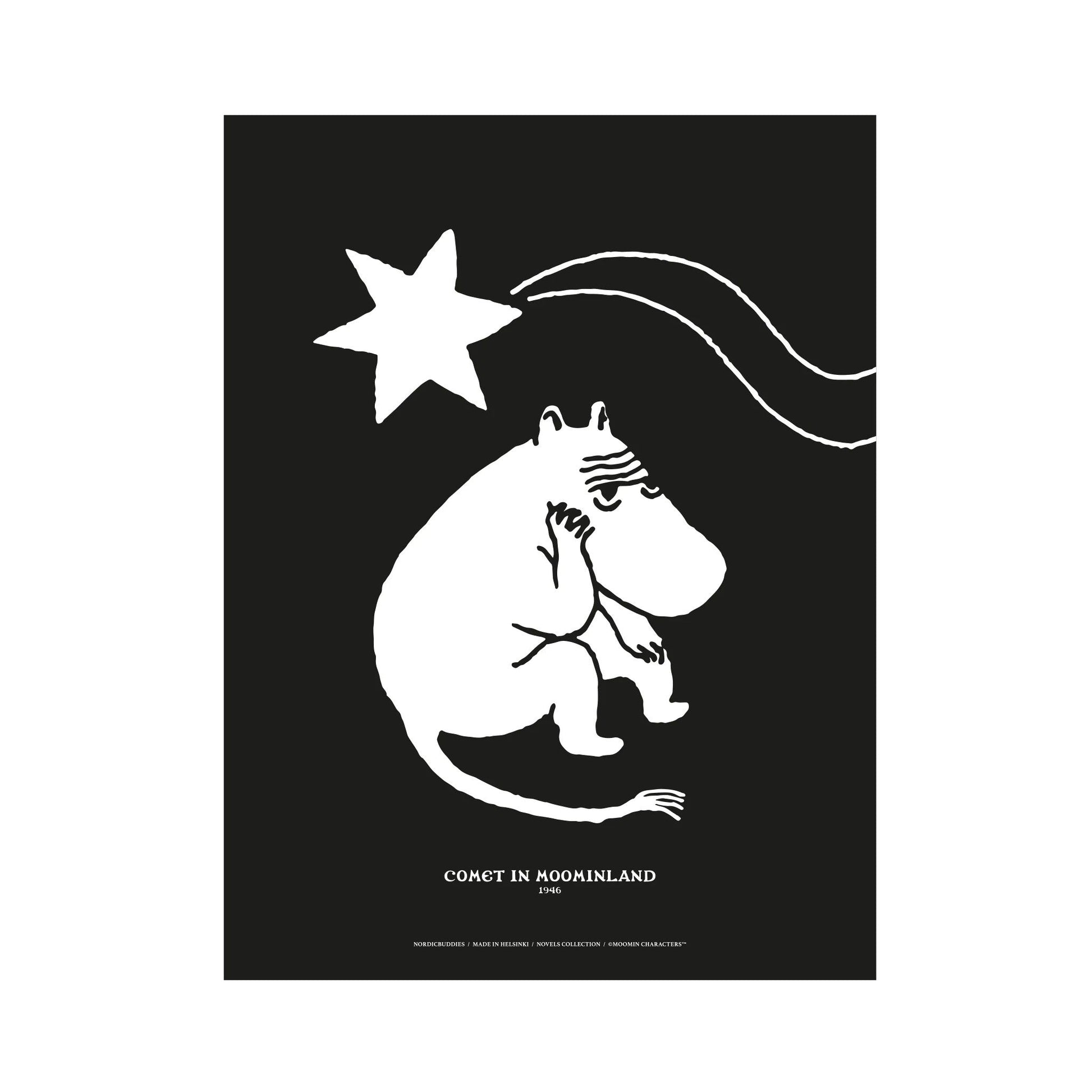 Moomintroll Novels Poster, 50x70 cm - Organic LifestyleMoomintroll Novels Poster, 50x70 cmMoomintroll Novels Poster, 50x70 cmMoomin by NordicBuddiesOrganic LifestyleNOV62A