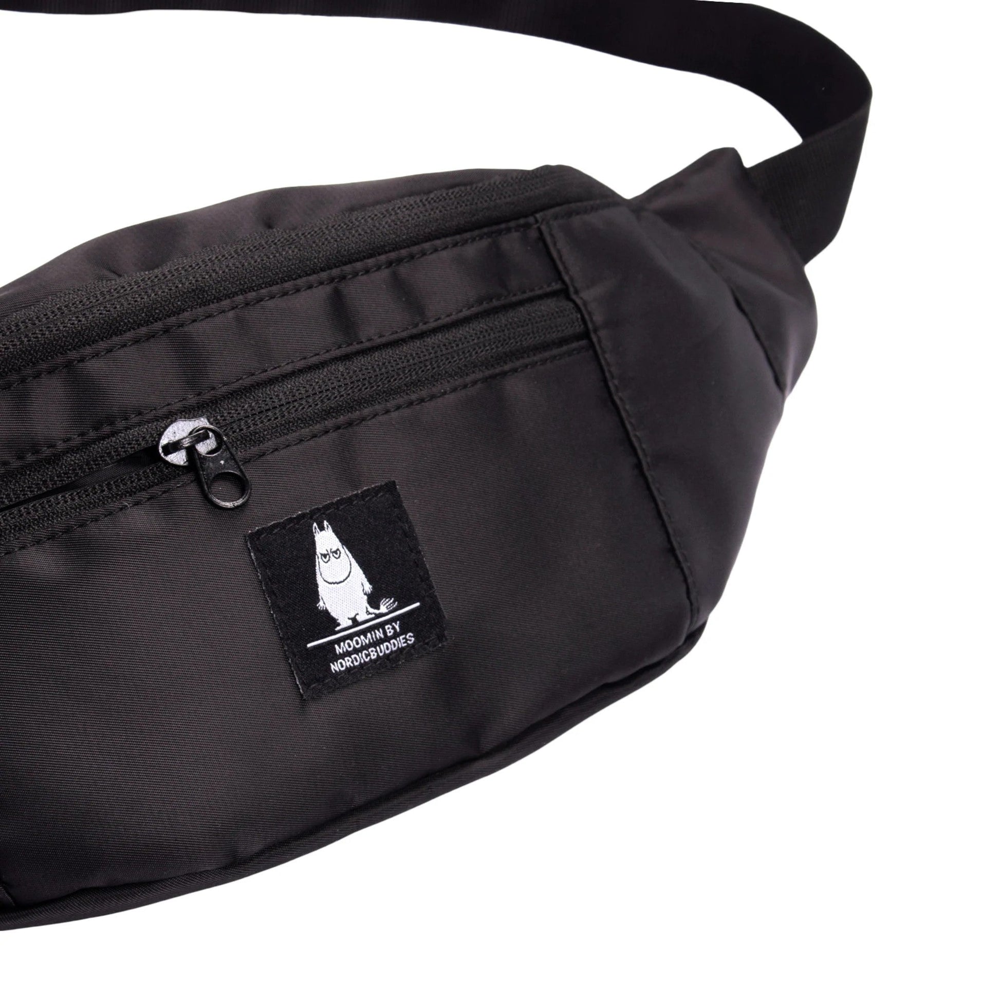 Moomintroll Waist Bag - Black - Organic LifestyleMoomintroll Waist Bag - BlackMoomintroll Waist Bag - BlackMoomin by NordicBuddiesOrganic LifestyleMOOMIN27D