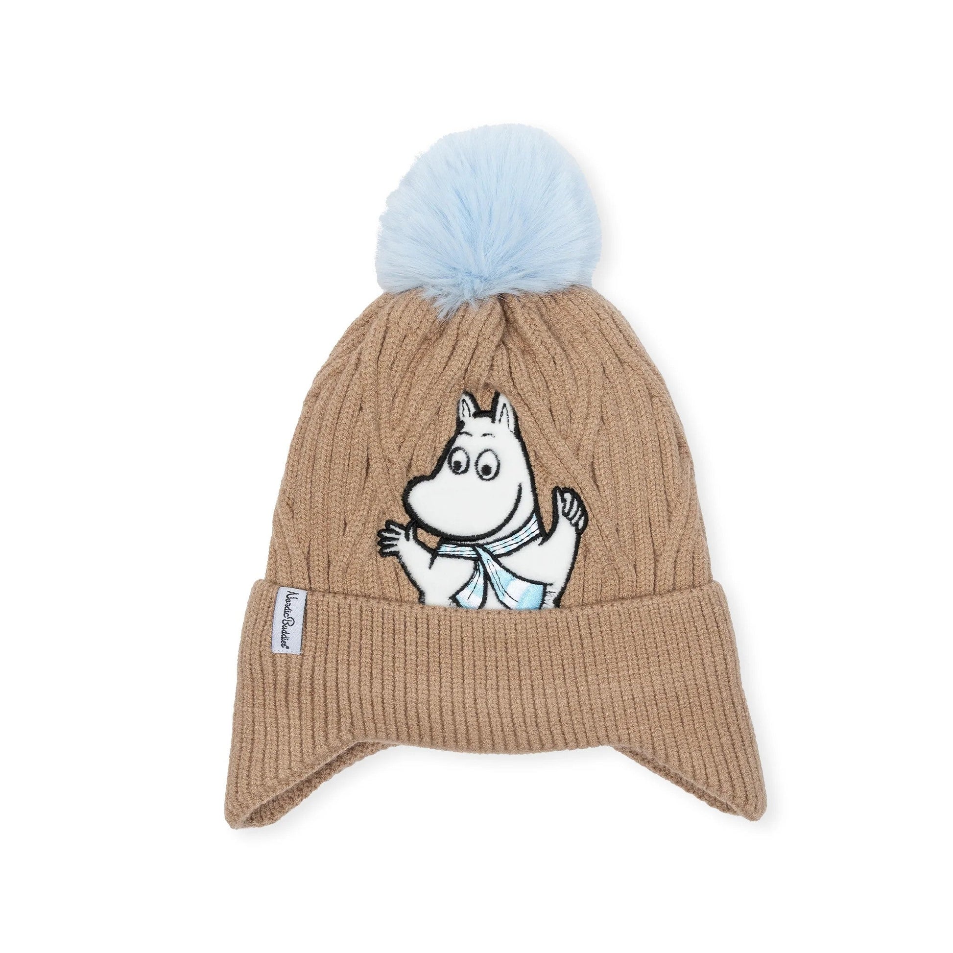 Moomintroll Winter Beanie For Kids - Organic LifestyleMoomintroll Winter Beanie For KidsMoomintroll Winter Beanie For KidsMoomin by NordicBuddiesOrganic LifestyleMOOMIN24N