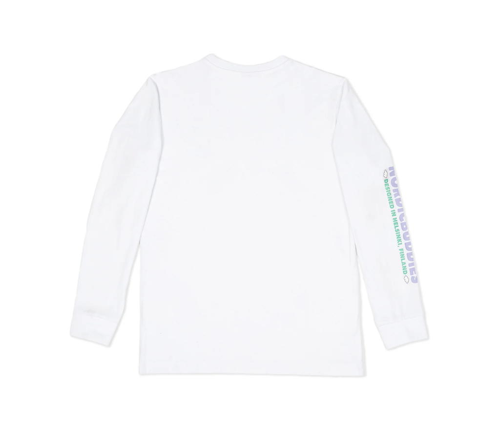Moomintroll's Adventure Longsleeve Shirt With Cuffrib Unisex - White - Organic LifestyleMoomintroll's Adventure Longsleeve Shirt With Cuffrib Unisex - WhiteMoomintroll's Adventure Longsleeve Shirt With Cuffrib Unisex - WhiteMoomin by NordicBuddiesOrganic LifestyleMOOMIN54D-XXLXXL