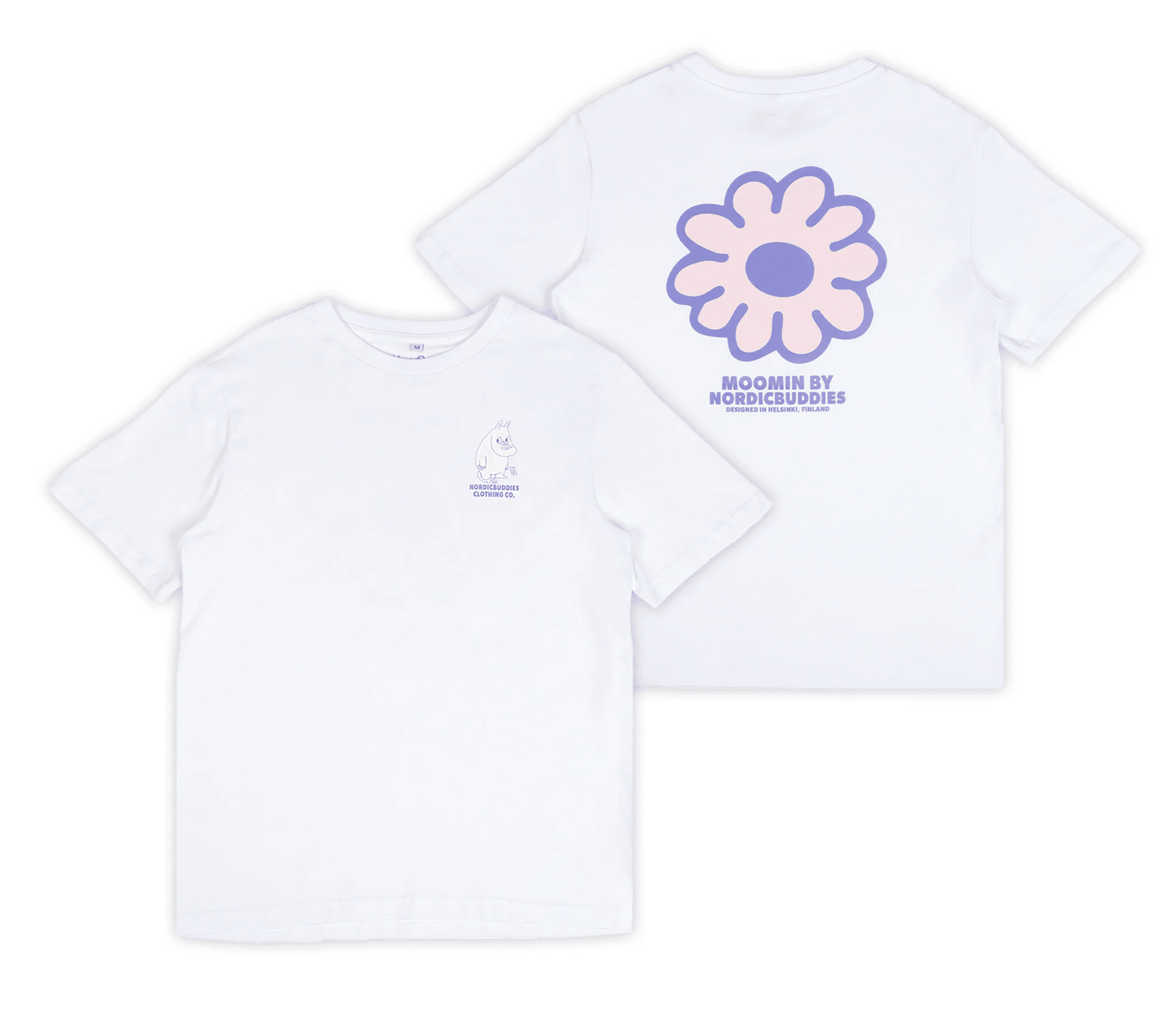 Moomintroll's Flower Everyday T-Shirt Women - White - Organic LifestyleMoomintroll's Flower Everyday T-Shirt Women - WhiteMoomintroll's Flower Everyday T-Shirt Women - WhiteMoomin by NordicBuddiesOrganic LifestyleMOOMIN53C-XLXL