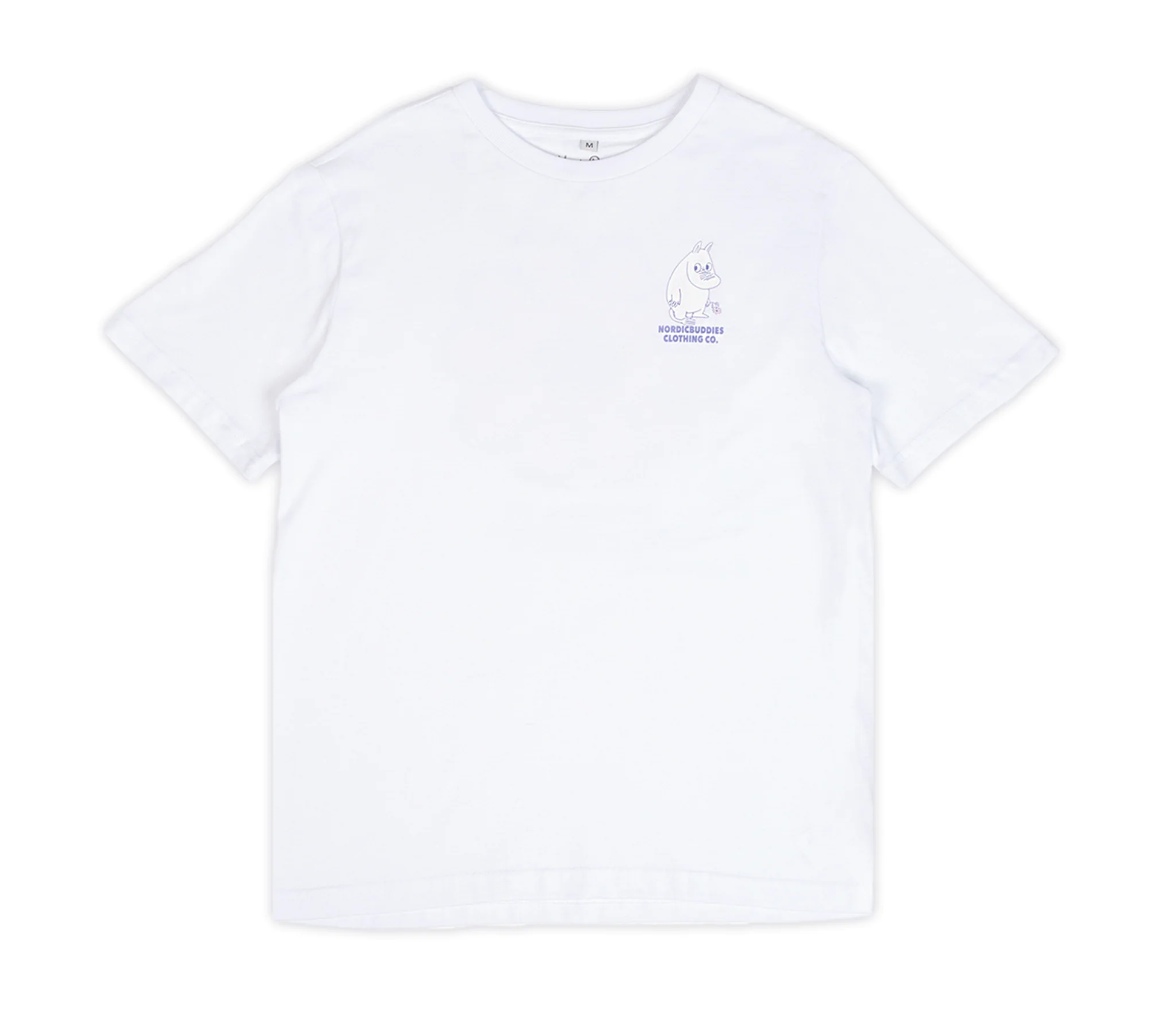 Moomintroll's Flower Everyday T-Shirt Women - White - Organic LifestyleMoomintroll's Flower Everyday T-Shirt Women - WhiteMoomintroll's Flower Everyday T-Shirt Women - WhiteMoomin by NordicBuddiesOrganic LifestyleMOOMIN53C-XLXL