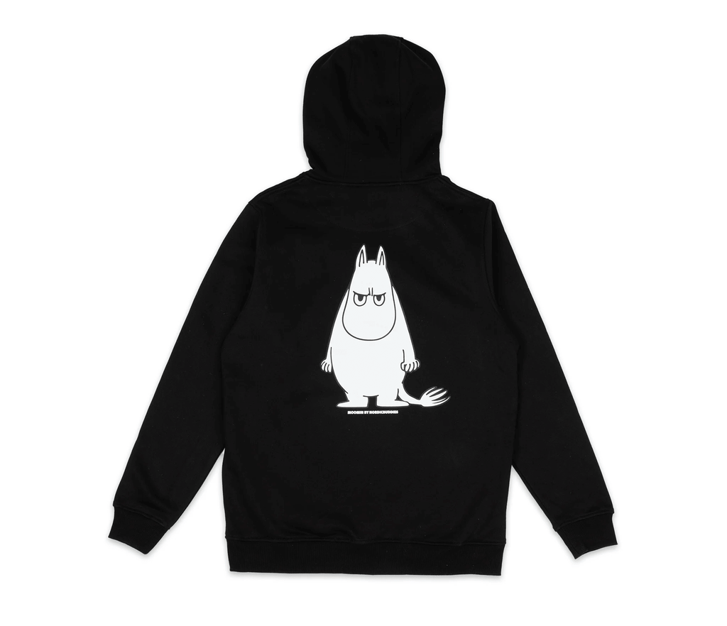 Moomintroll's Temper Hoodie Unisex - Black - Organic LifestyleMoomintroll's Temper Hoodie Unisex - BlackMoomintroll's Temper Hoodie Unisex - BlackMoomin by NordicBuddiesOrganic LifestyleMOOMIN50Q-XXLXXL