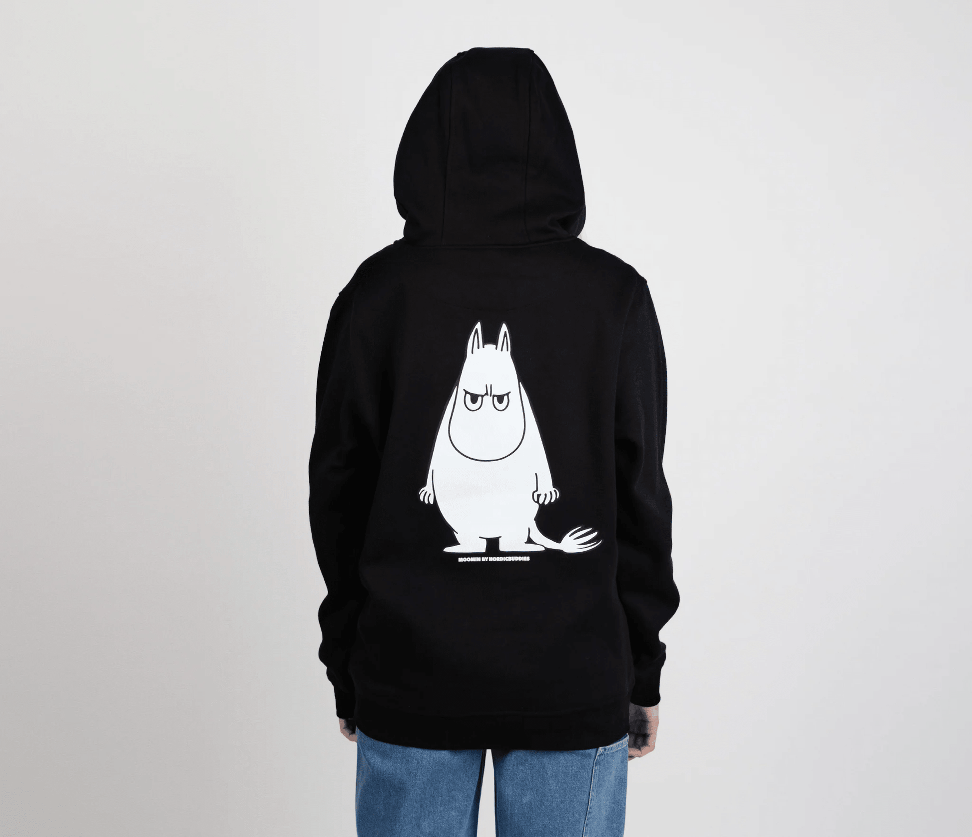 Moomintroll's Temper Hoodie Unisex - Black - Organic LifestyleMoomintroll's Temper Hoodie Unisex - BlackMoomintroll's Temper Hoodie Unisex - BlackMoomin by NordicBuddiesOrganic LifestyleMOOMIN50Q-XXLXXL