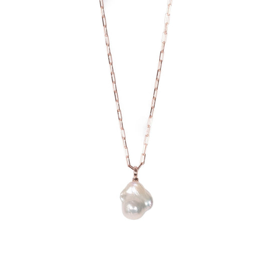 Mother-Pearl Drop Necklace