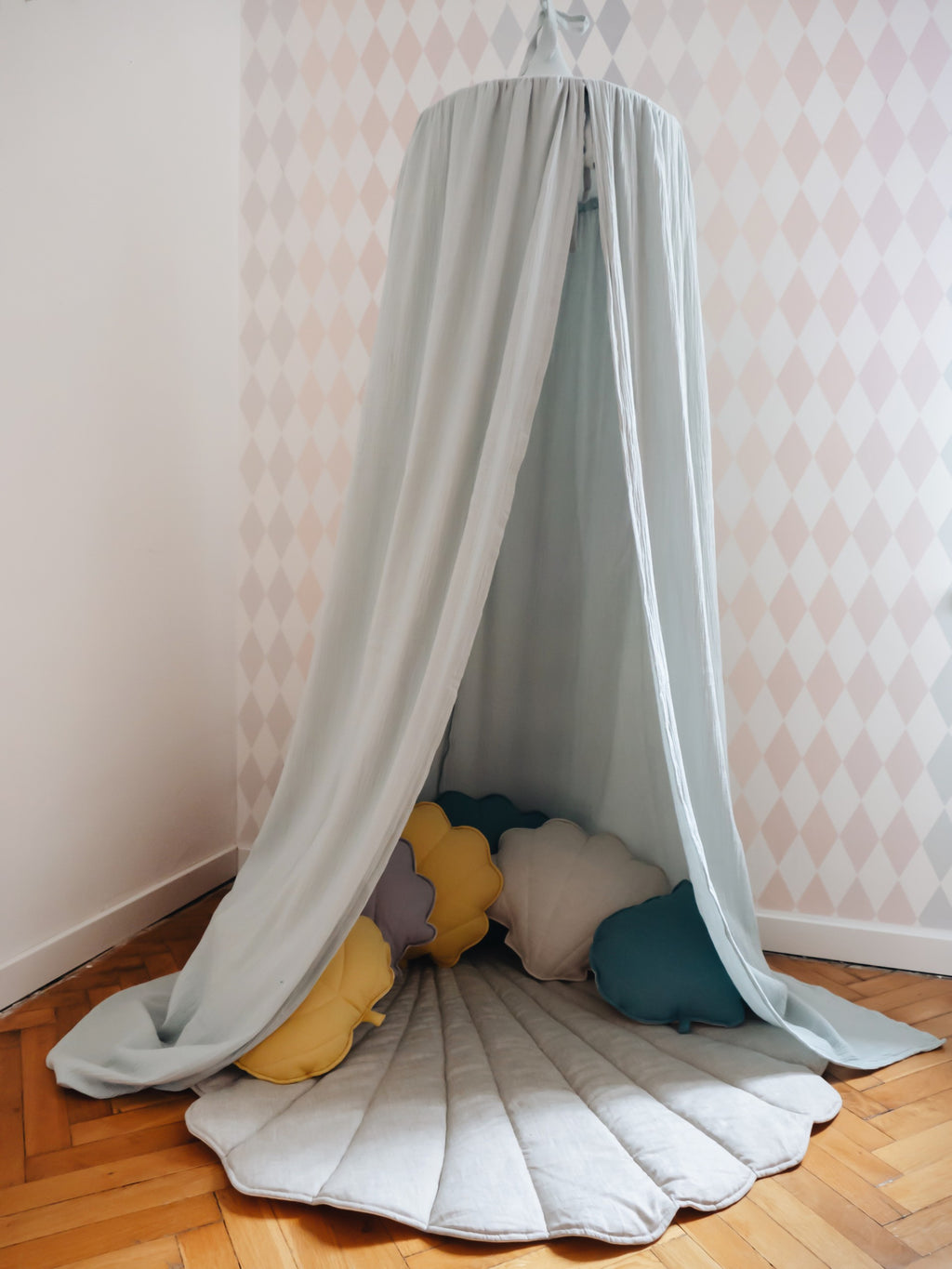 Organic Cotton Canopy - Mint