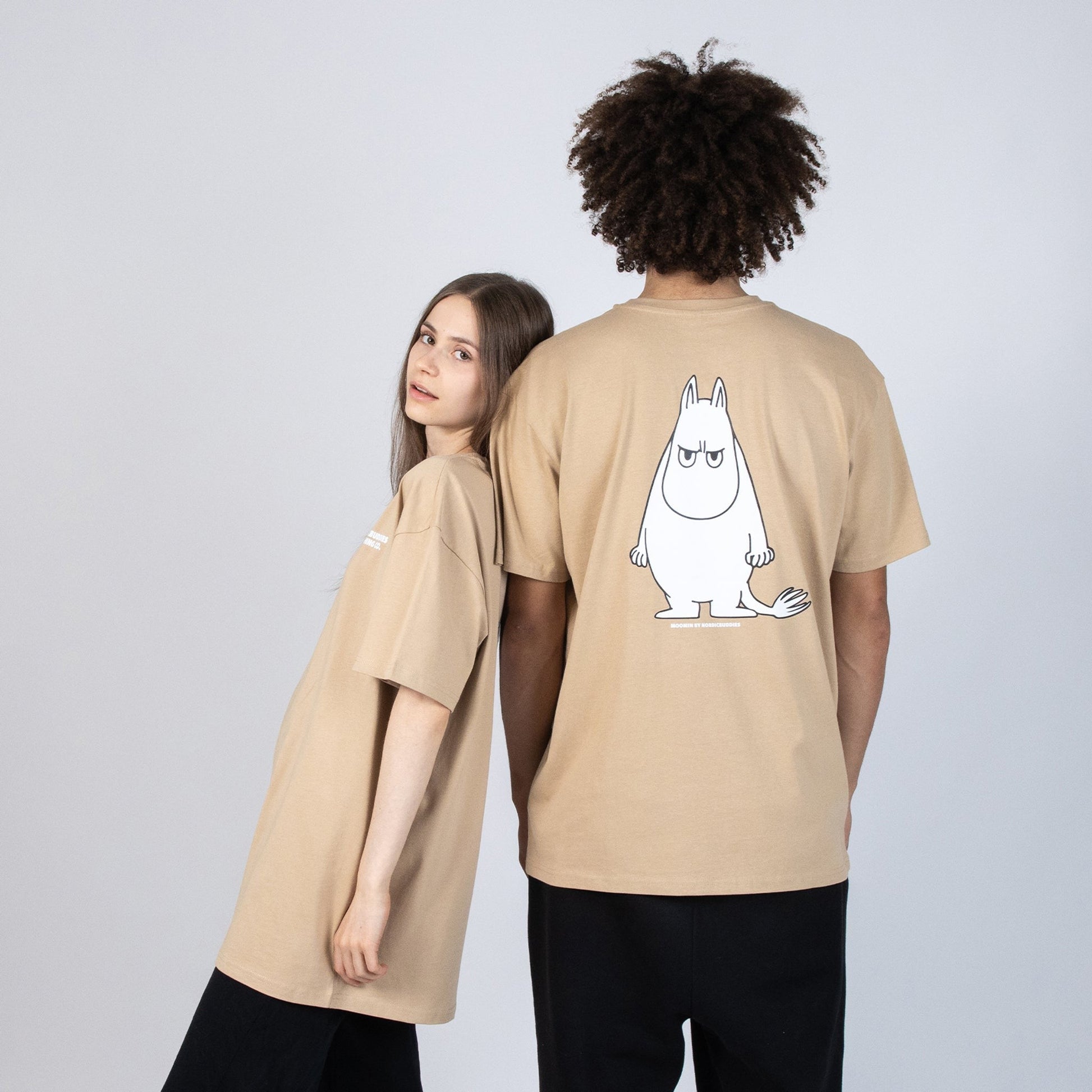 Organic Cotton Premium T-Shirt Sniff - Beige Temper T-Shirt - Organic LifestyleOrganic Cotton Premium T-Shirt Sniff - Beige Temper T-ShirtOrganic Cotton Premium T-Shirt Sniff - Beige Temper T-ShirtMoomin by NordicBuddiesOrganic LifestyleMOOMIN53D-XSXS