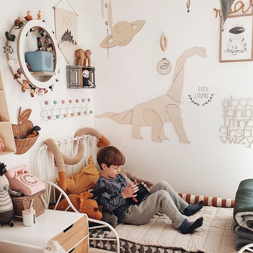 Origami Diplodocus Dinosaur – Wooden Wall Decoration, Small - Organic LifestyleOrigami Diplodocus Dinosaur – Wooden Wall Decoration, SmallOrigami Diplodocus Dinosaur – Wooden Wall Decoration, SmallCut It NowOrganic Lifestyle5906228069001