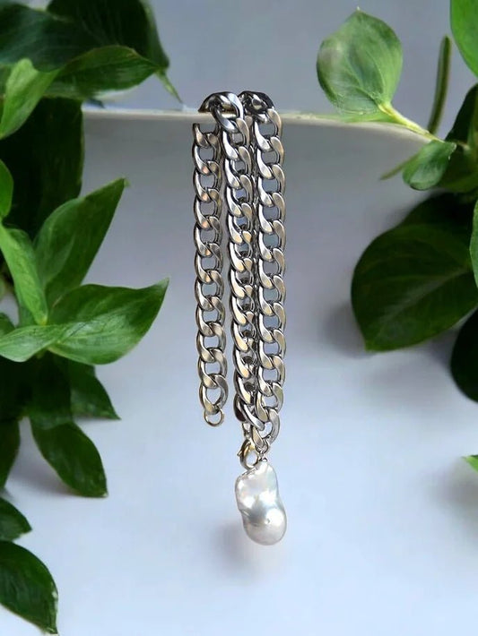 Pearl baroque white gold necklace - Organic LifestylePearl baroque white gold necklacePearl baroque white gold necklaceSandra TeresaOrganic Lifestylesku-55684587946333