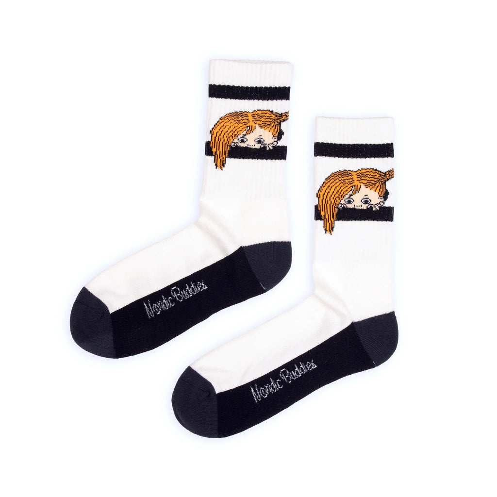 Pippi Retro Socks For Men - Organic LifestylePippi Retro Socks For MenPippi Retro Socks For MenMoomin by NordicBuddiesOrganic LifestylePIPPI23J