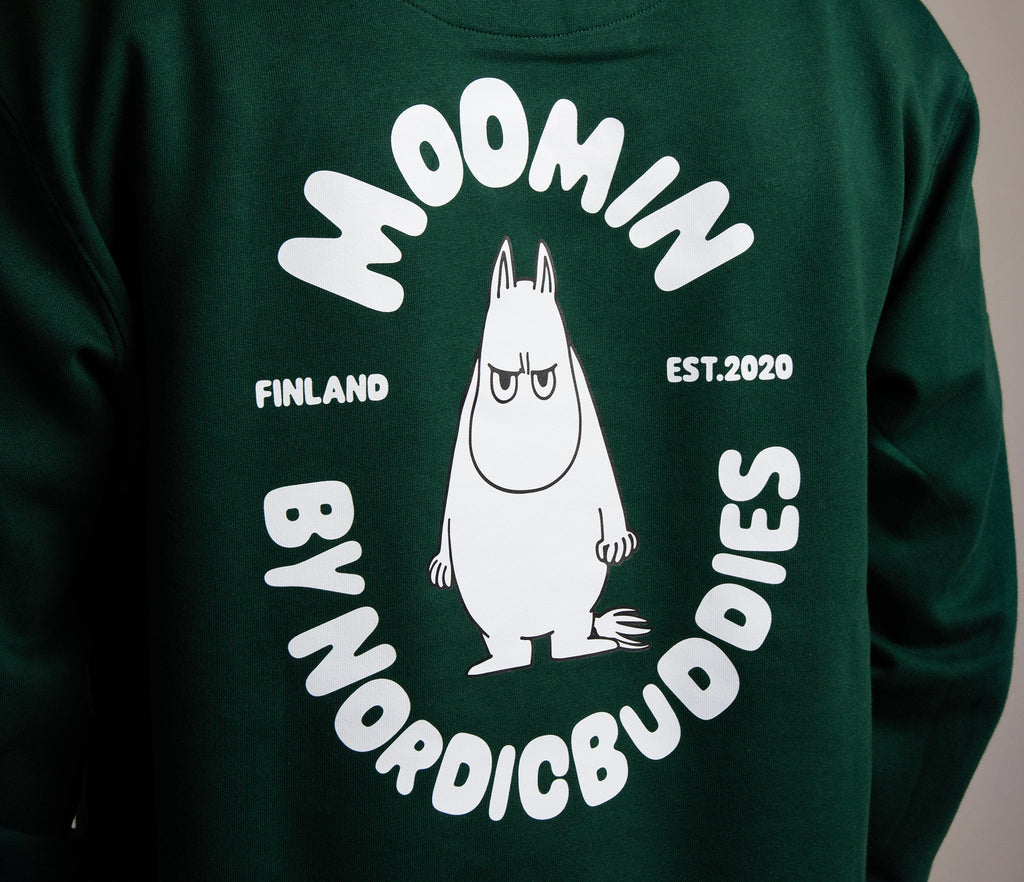 Premium Hoodie Moomin - Green - Organic LifestylePremium Hoodie Moomin - GreenPremium Hoodie Moomin - GreenMoomin by NordicBuddiesOrganic LifestyleMOOMIN50J-XXLXXL