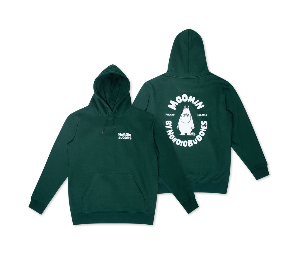 Premium Hoodie Moomin - Green - Organic LifestylePremium Hoodie Moomin - GreenPremium Hoodie Moomin - GreenMoomin by NordicBuddiesOrganic LifestyleMOOMIN50J-XXLXXL
