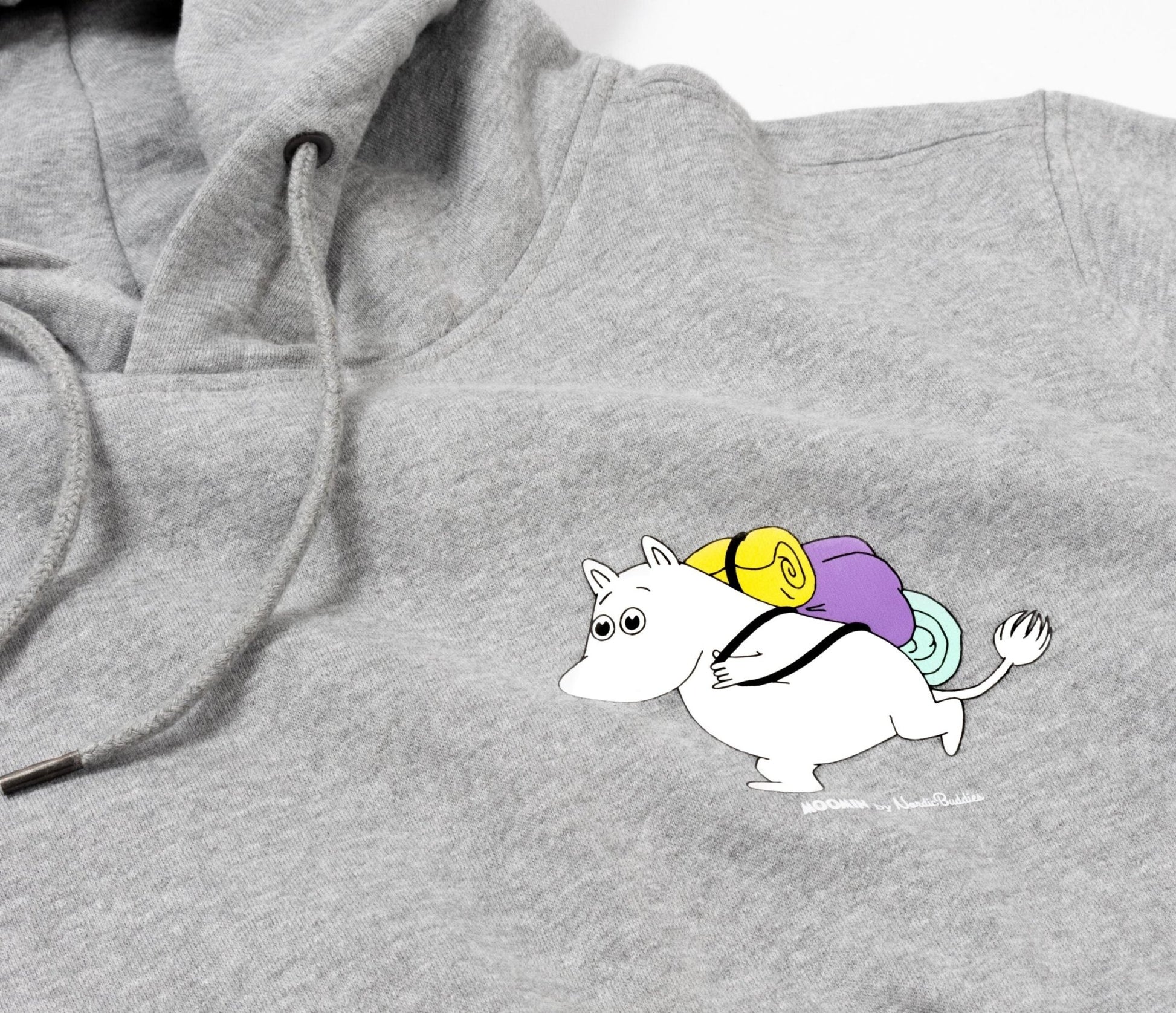 Premium Hoodie Moomintroll - Grey - Organic LifestylePremium Hoodie Moomintroll - GreyPremium Hoodie Moomintroll - GreyMoomin by NordicBuddiesOrganic LifestyleMOOMIN50D-XXLXXL