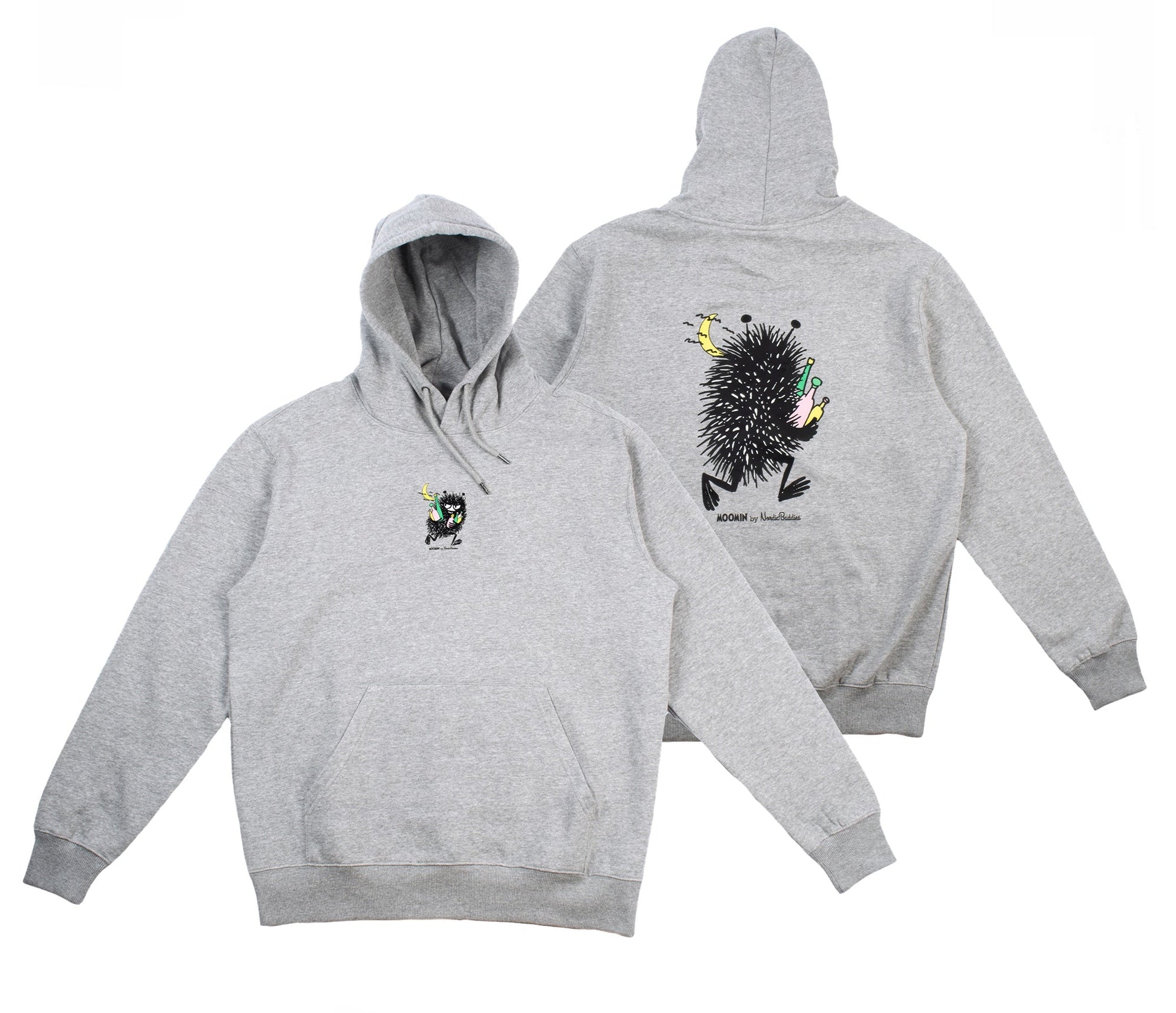 Premium Unisex Heavy Cotton Hoodie Stinky - Grey - Organic LifestylePremium Unisex Heavy Cotton Hoodie Stinky - GreyPremium Unisex Heavy Cotton Hoodie Stinky - GreyMoomin by NordicBuddiesOrganic LifestyleSTINKY50D-XXLXXL