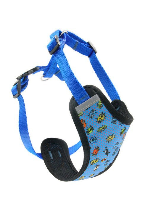 Pressure Free Harness – Blue Graffiti