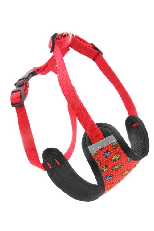 Pressure Free Harness – Red Graffiti