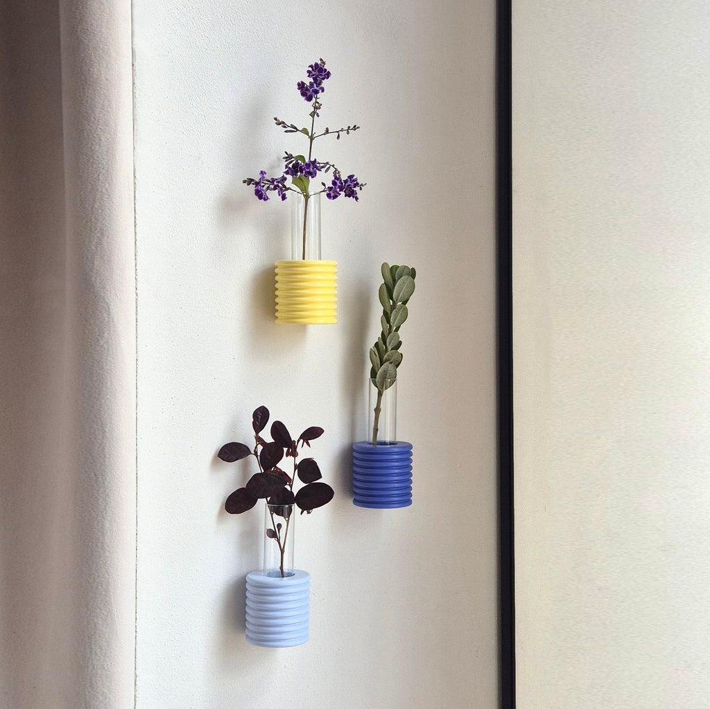 Ribble Wall Vase – Blue