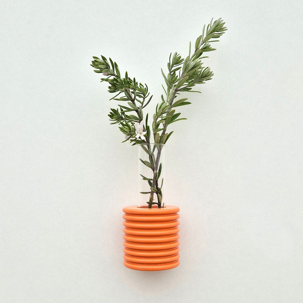 Ribble Wall Vase – Orange