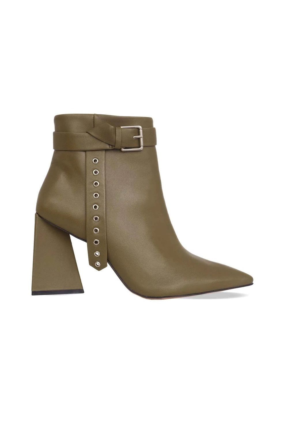 Salvia Green Leather Heeled Ankle Boots - Organic LifestyleSalvia Green Leather Heeled Ankle BootsSalvia Green Leather Heeled Ankle BootsMangará AtelierOrganic Lifestyle503CA1MMU3737