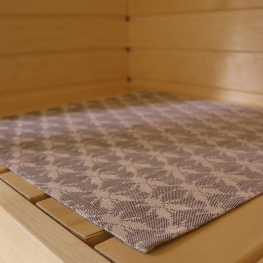 Seating Pad for Sauna, 45 x 50 cm - Hiiumaa Fly Pattern