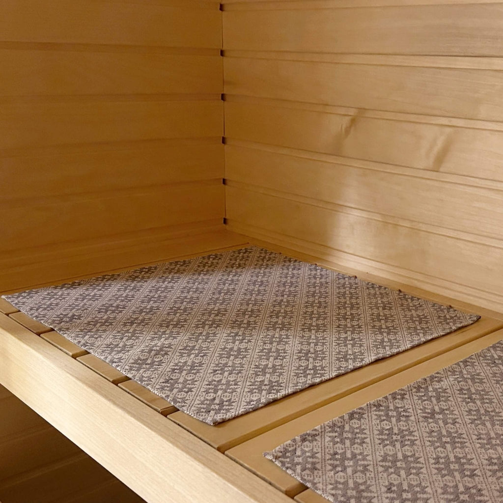 Seating Pad for Sauna, 45 x 50 cm - Pärnumaa - Organic LifestyleSeating Pad for Sauna, 45 x 50 cm - PärnumaaSeating Pad for Sauna, 45 x 50 cm - PärnumaaLOKOOrganic Lifestylesaunalava-istumisalus-40x50-pärnumaa
