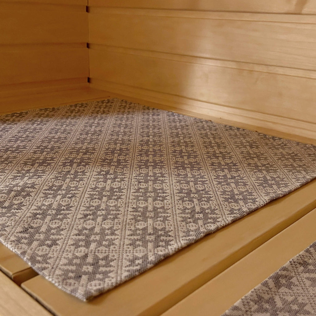 Seating Pad for Sauna, 45 x 50 cm - Pärnumaa - Organic LifestyleSeating Pad for Sauna, 45 x 50 cm - PärnumaaSeating Pad for Sauna, 45 x 50 cm - PärnumaaLOKOOrganic Lifestylesaunalava-istumisalus-40x50-pärnumaa