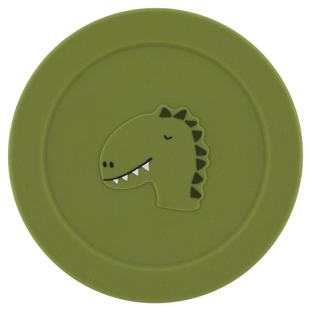 Silicone Snack Container with Lid - Mr. Dino