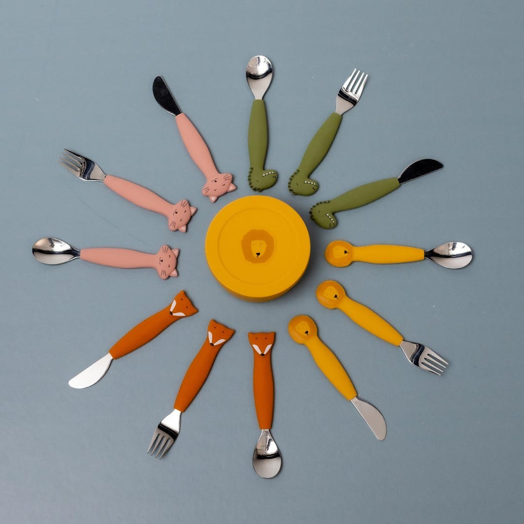 Silicone Snack Container with Lid - Mr. Lion