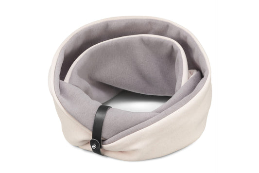 Simo Neck Warmer - White Sand & Steel Grey - Organic LifestyleSimo Neck Warmer - White Sand & Steel GreySimo Neck Warmer - White Sand & Steel Grey LabbvennOrganic Lifestyle5907614620271S