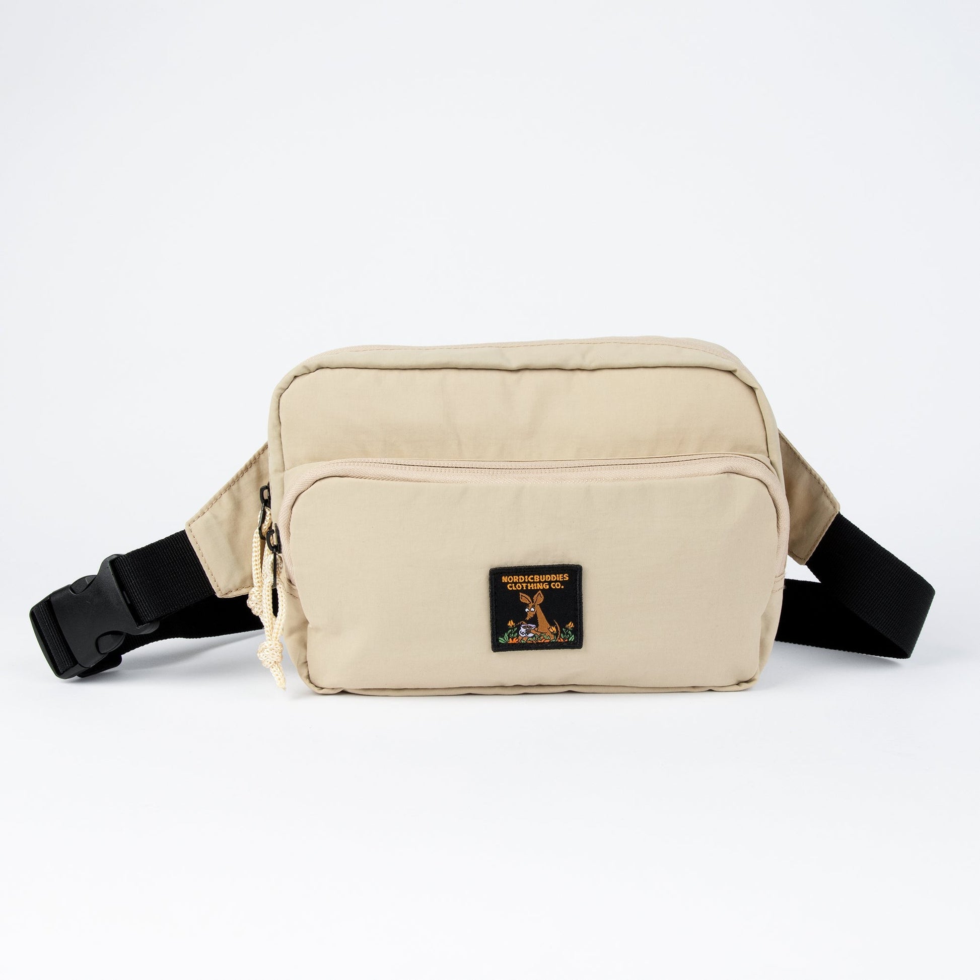 Sniff Retro Waist Bag - Beige