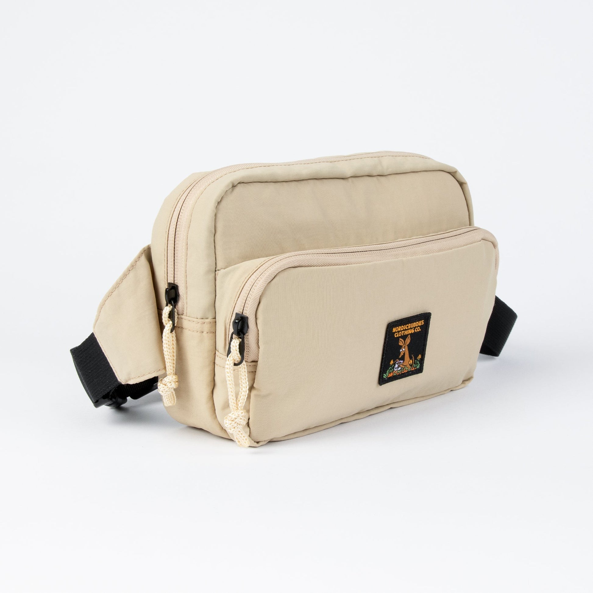 Sniff Retro Waist Bag - Beige