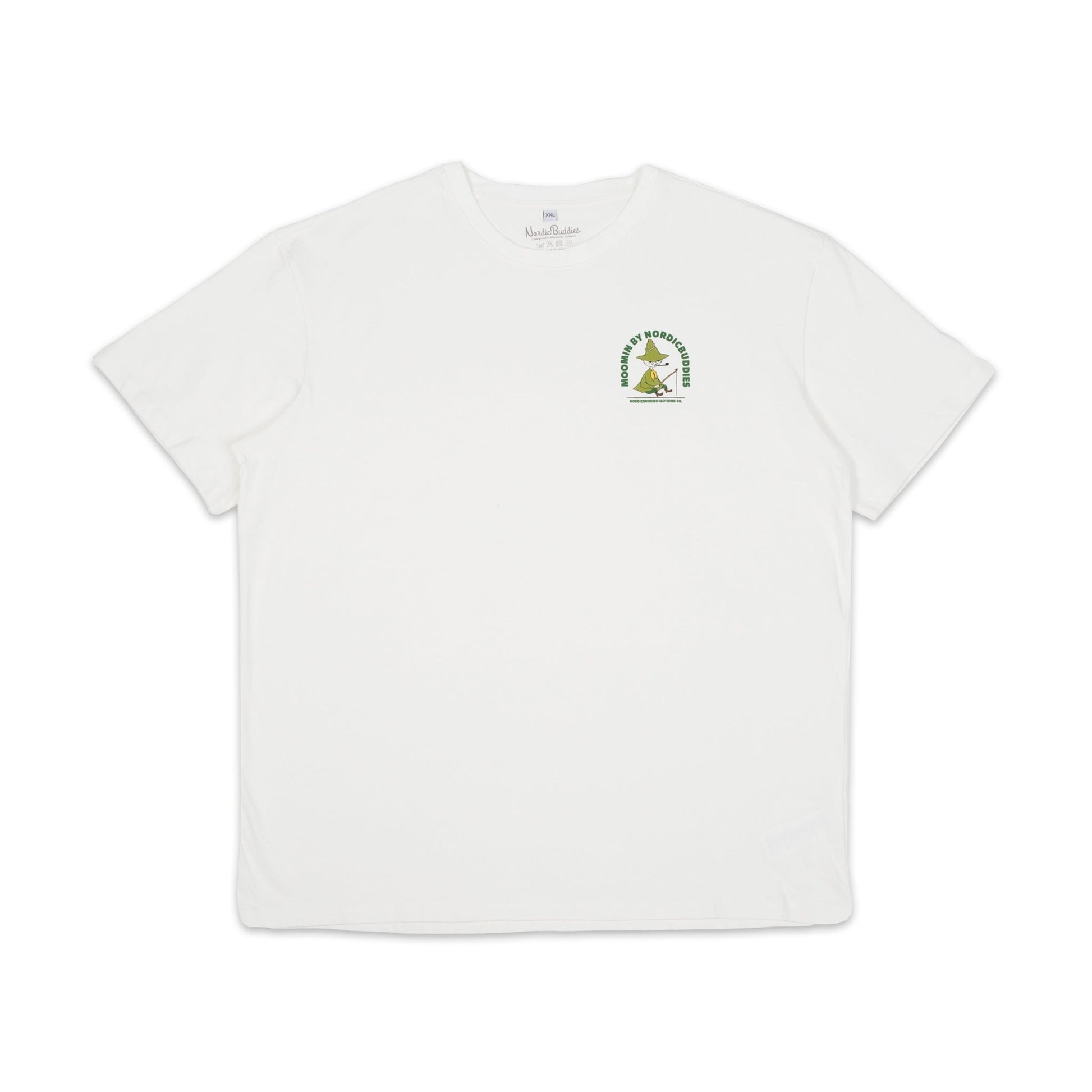 Snufkin Fishing T-Shirt Unisex - White - Organic LifestyleSnufkin Fishing T-Shirt Unisex - WhiteSnufkin Fishing T-Shirt Unisex - WhiteMoomin by NordicBuddiesOrganic LifestyleSNUFKIN52B-XXLXXL