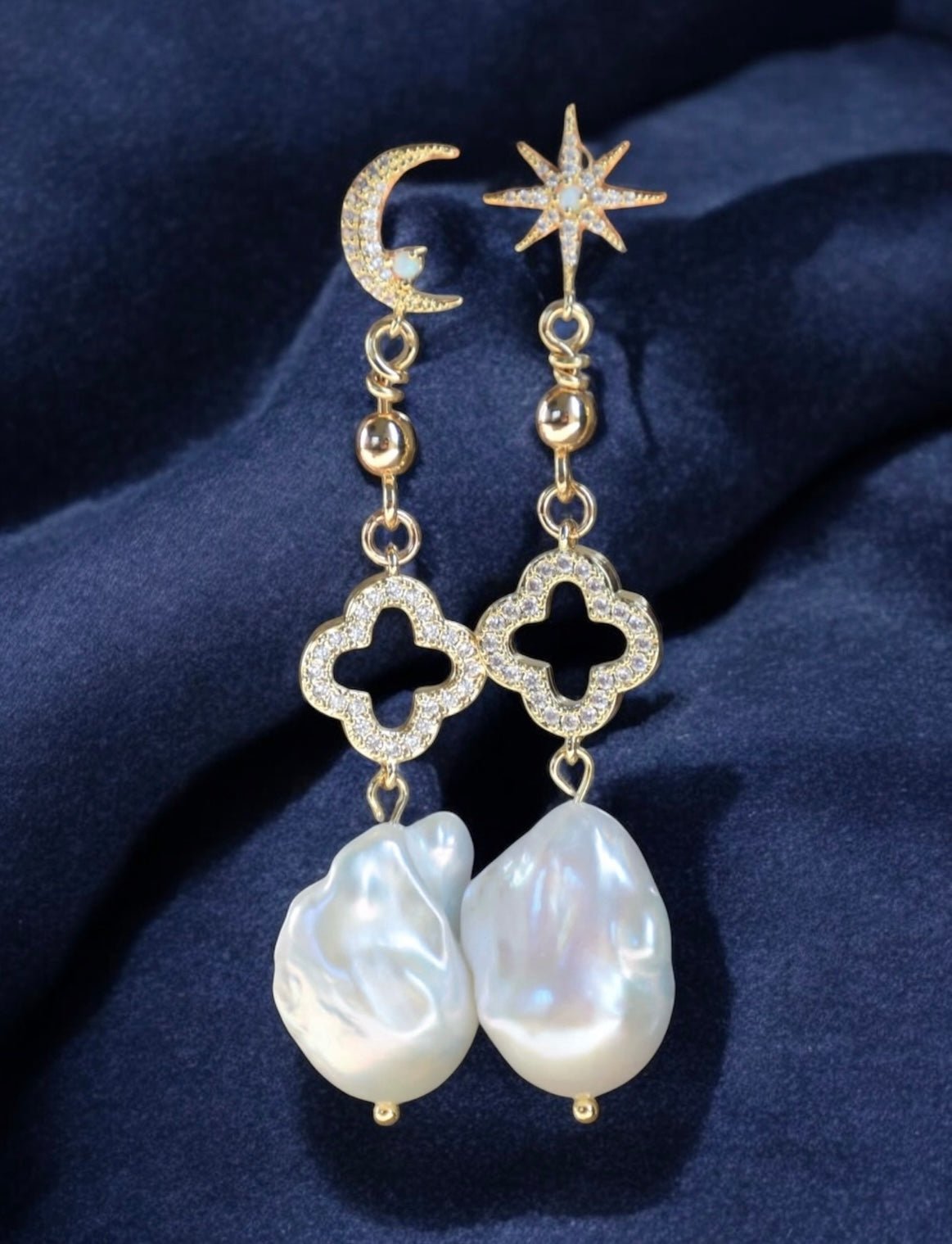 Star sky baroque pearls  - Organic LifestyleStar sky baroque pearls Star sky baroque pearls Sandra TeresaOrganic Lifestylesku-57355103469917