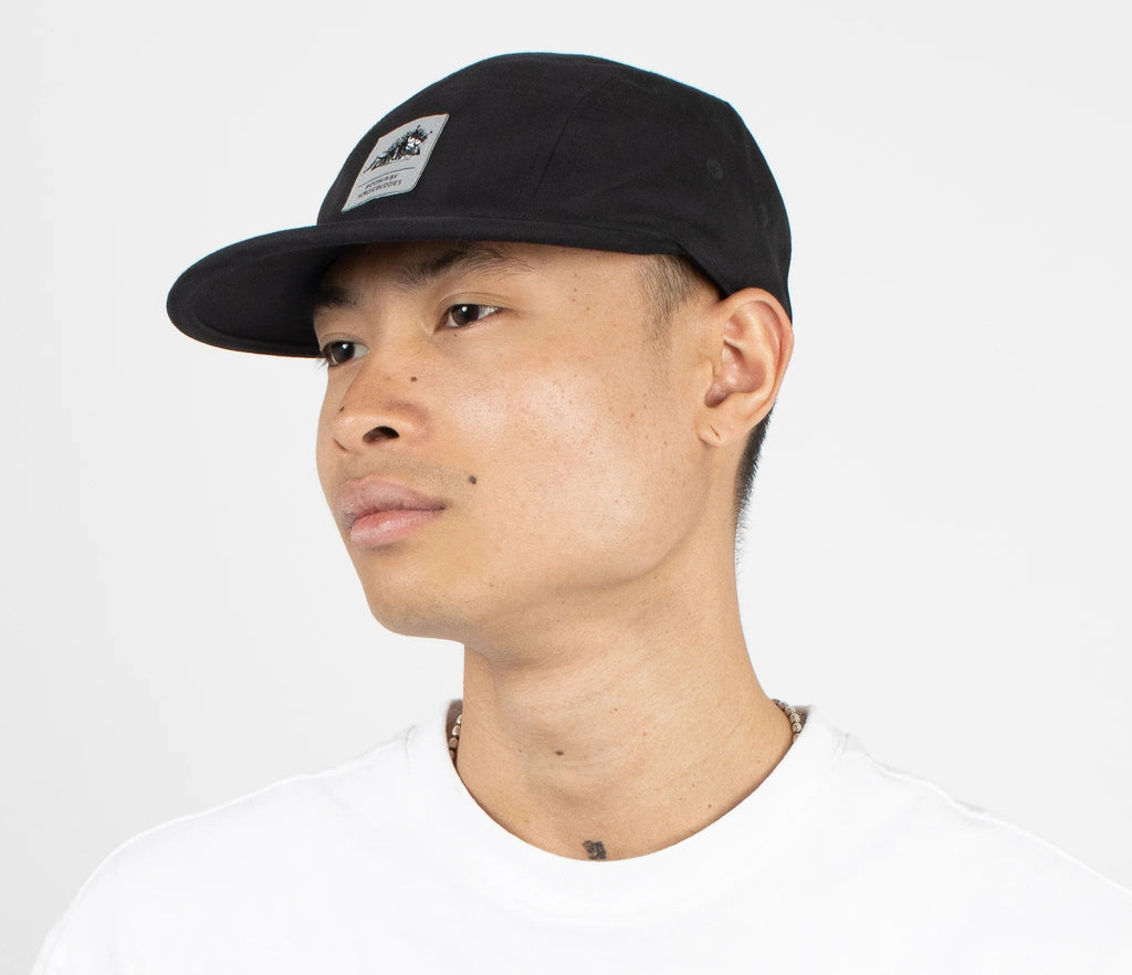 Stinky Five Panel Cap - Black - Organic LifestyleStinky Five Panel Cap - BlackStinky Five Panel Cap - BlackMoomin by NordicBuddiesOrganic LifestyleSTINKY89A