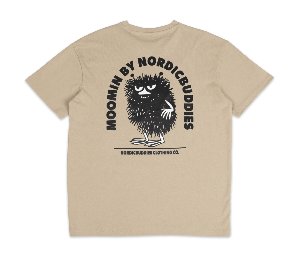 Stinky Plotting T-Shirt Unisex - Beige - Organic LifestyleStinky Plotting T-Shirt Unisex - BeigeStinky Plotting T-Shirt Unisex - BeigeMoomin by NordicBuddiesOrganic LifestyleSTINKY52F-XXLXXL