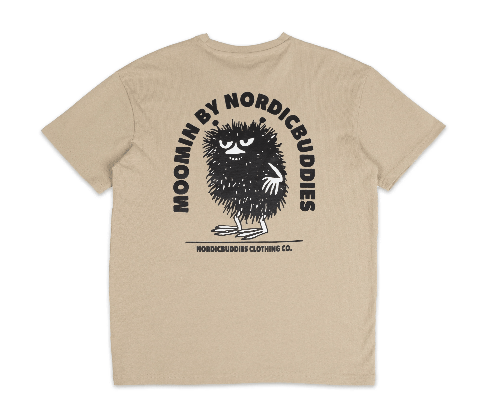 Stinky Plotting T-Shirt Unisex - Beige - Organic LifestyleStinky Plotting T-Shirt Unisex - BeigeStinky Plotting T-Shirt Unisex - BeigeMoomin by NordicBuddiesOrganic LifestyleSTINKY52F-XXLXXL