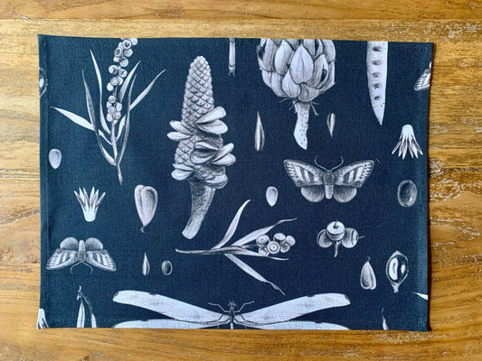 Table Placemat - Seeds Carbon