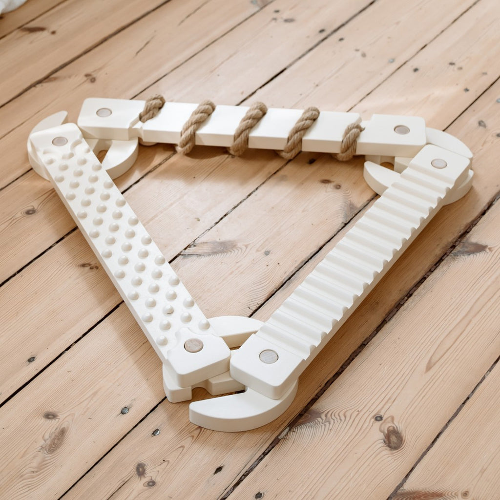 TipiToo® Small Balance Beam 3 Piece Set - Jute Rope