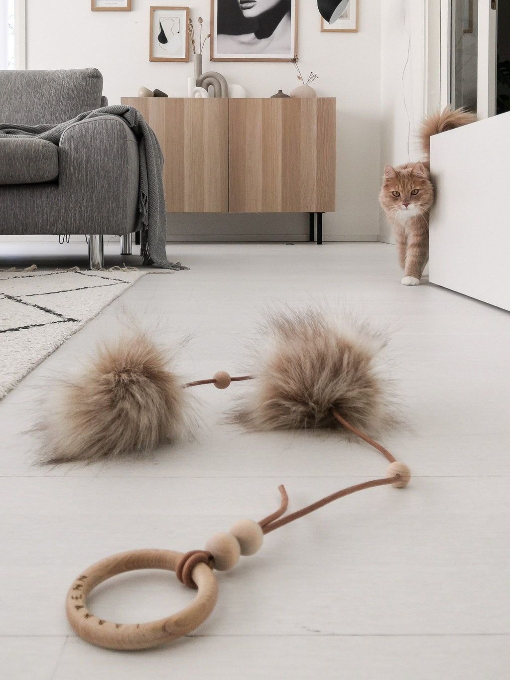 Tollo Cat Toy - Cappuccino - Organic LifestyleTollo Cat Toy - CappuccinoTollo Cat Toy - Cappuccino LabbvennOrganic Lifestyle5907614620745