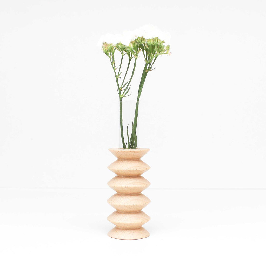 Totem Wooden Vase - Medium Nº 2