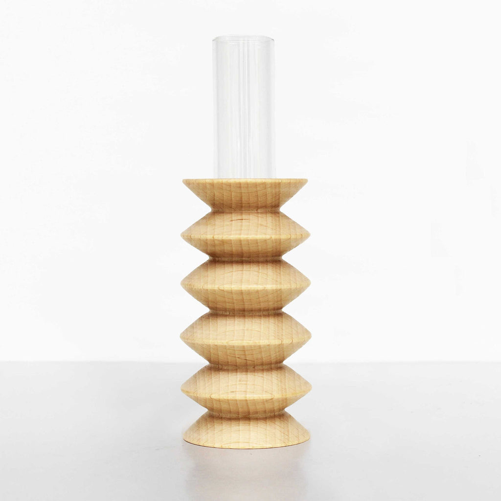 Totem Wooden Vase - Medium Nº 2