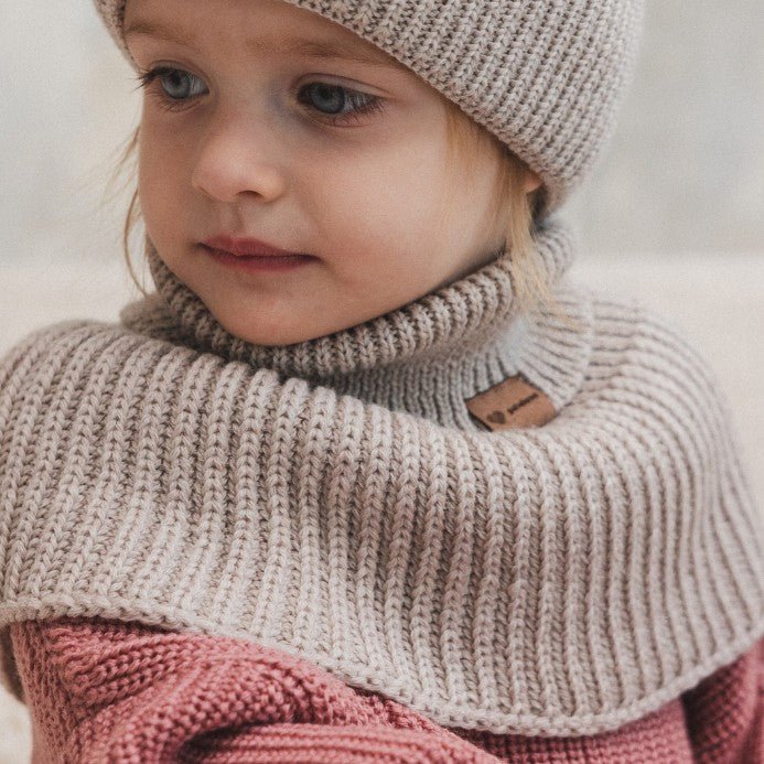 Tubhalsduk i merinoull för barn - Havre - Organic LifestyleTubhalsduk i merinoull för barn - HavreWinter Merino Wool Tube Scarf for Kids - OatPatuloveOrganic Lifestyle5907001931102