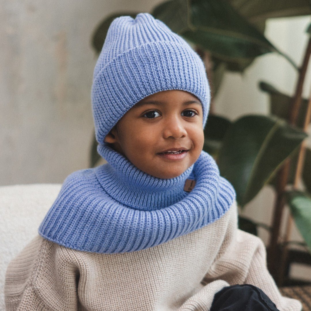 Tubrhalsduk i merinoull för barn - himmelsblå - Organic LifestyleTubrhalsduk i merinoull för barn - himmelsblåWinter Merino Wool Tube Scarf for Kids - Sky BluePatuloveOrganic Lifestyle5907001931072
