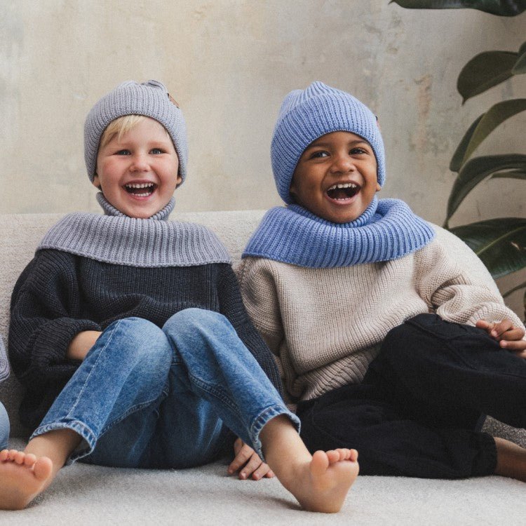 Tubrhalsduk i merinoull för barn - himmelsblå - Organic LifestyleTubrhalsduk i merinoull för barn - himmelsblåWinter Merino Wool Tube Scarf for Kids - Sky BluePatuloveOrganic Lifestyle5907001931072