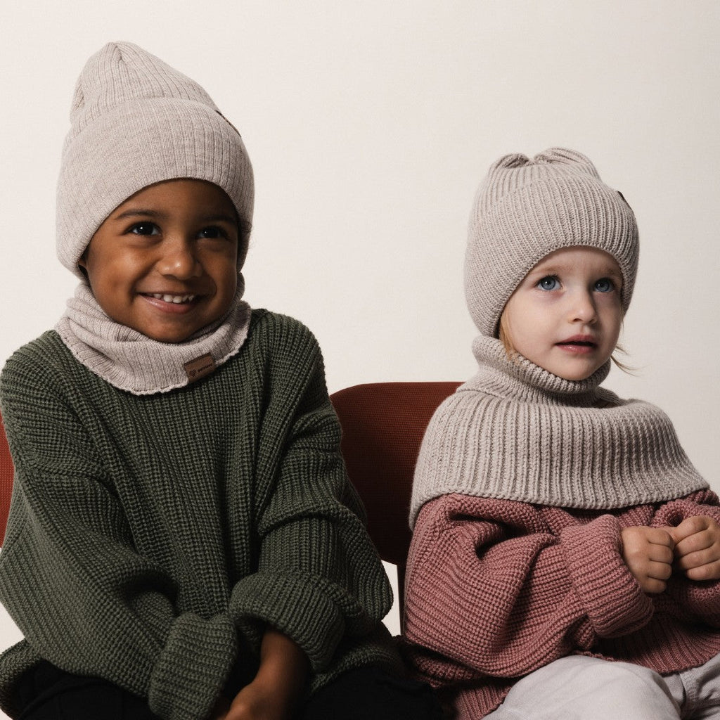 Vintermössa i merinoull för barn - Havre - Organic LifestyleVintermössa i merinoull för barn - HavreWinter Merino Wool Hat for Kids - OatPatuloveOrganic Lifestyle5907001931058