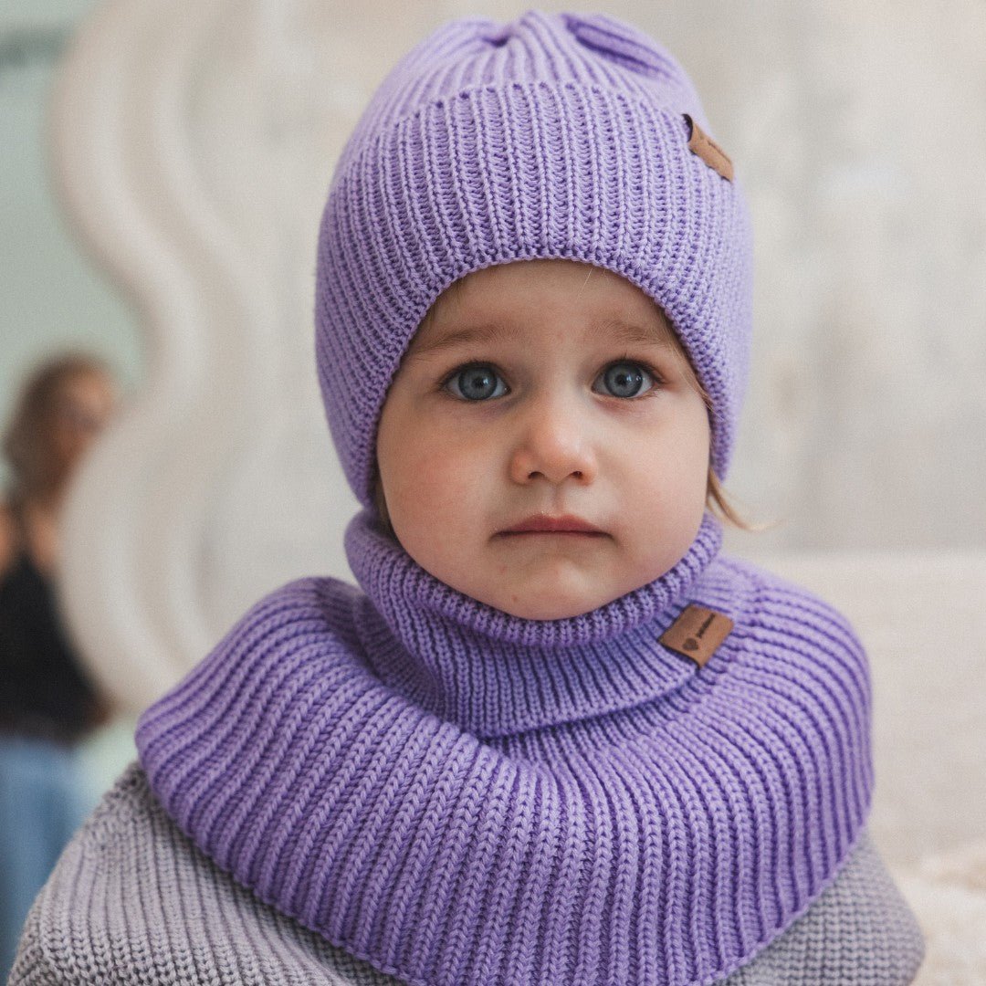 Vintermössa i merinoull för barn - Lavendel - Organic LifestyleVintermössa i merinoull för barn - LavendelWinter Merino Wool Hat for Kids - LavenderPatuloveOrganic Lifestyle5907001931065