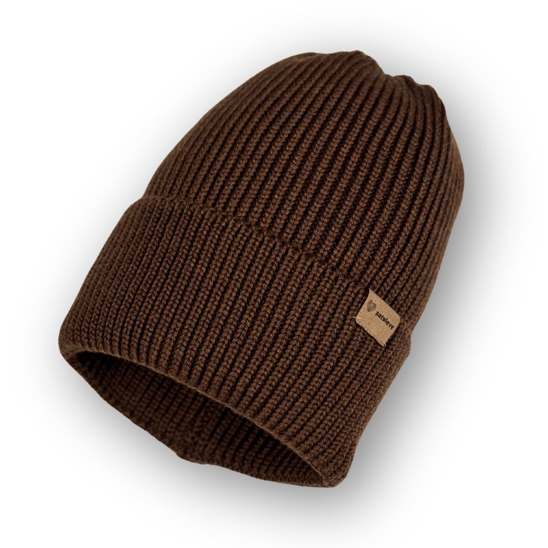 Vintermössa i merinoull för barn - Toffee - Organic LifestyleVintermössa i merinoull för barn - ToffeeWinter Merino Wool Hat for Kids - ToffeePatuloveOrganic Lifestyle5907001931041
