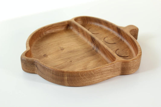 Wooden Plate For Kids - Acorn
