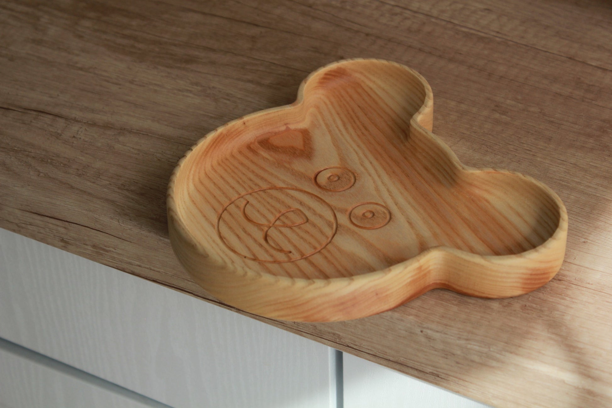 Wooden Plate For Kids - Bear